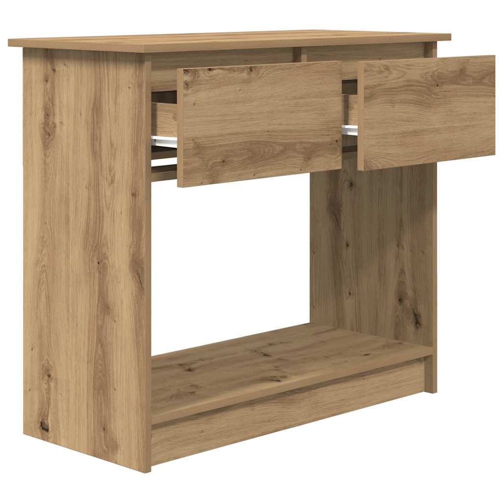 Konzolový Stolek Se Zásuvkami Dub Artisan 85,5X38,5X74,5 Cm