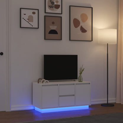 Televizní Skříňka S Led Světly 100X41X50 Cm