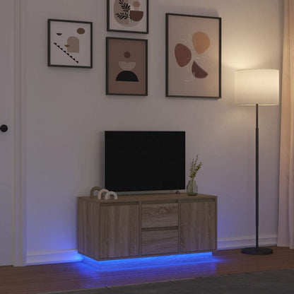 Televizní Skříňka S Led Světly 100X41X50 Cm