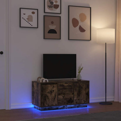 Televizní Skříňka S Led Světly 100X41X50 Cm