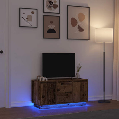 Televizní Skříňka S Led Světly 100X41X50 Cm