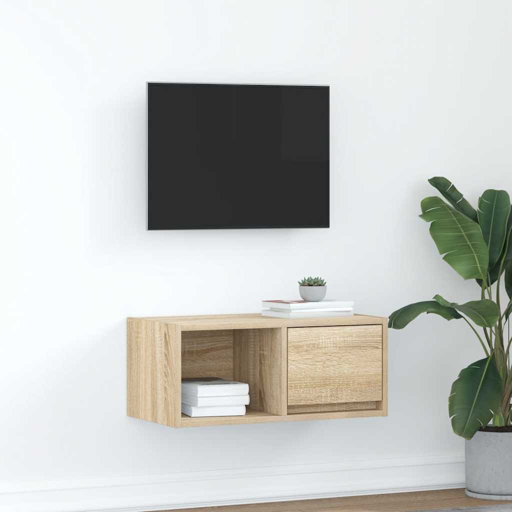 Tv Skříňka 60X31X25,5 Cm Kompozitní Dřevo