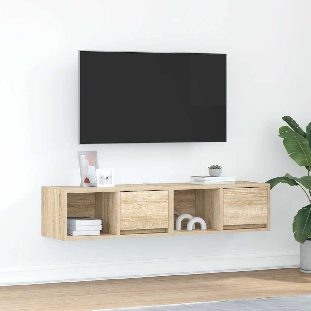 Tv Skříňka 60X31X25,5 Cm Kompozitní Dřevo