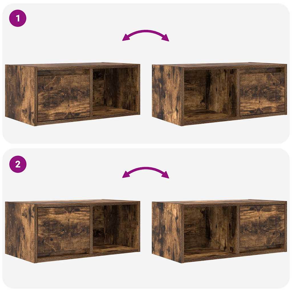 Tv Skříňka 60X31X25,5 Cm Kompozitní Dřevo