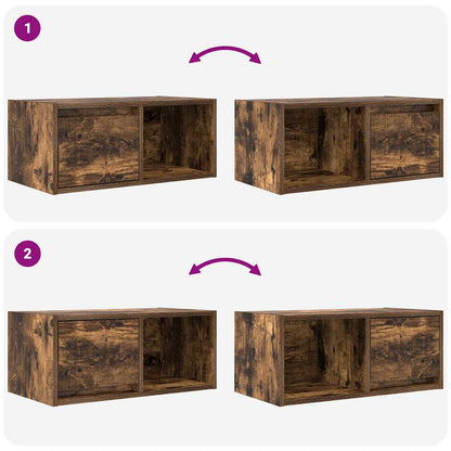 Tv Skříňka 60X31X25,5 Cm Kompozitní Dřevo