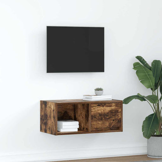 Tv Skříňka 60X31X25,5 Cm Kompozitní Dřevo
