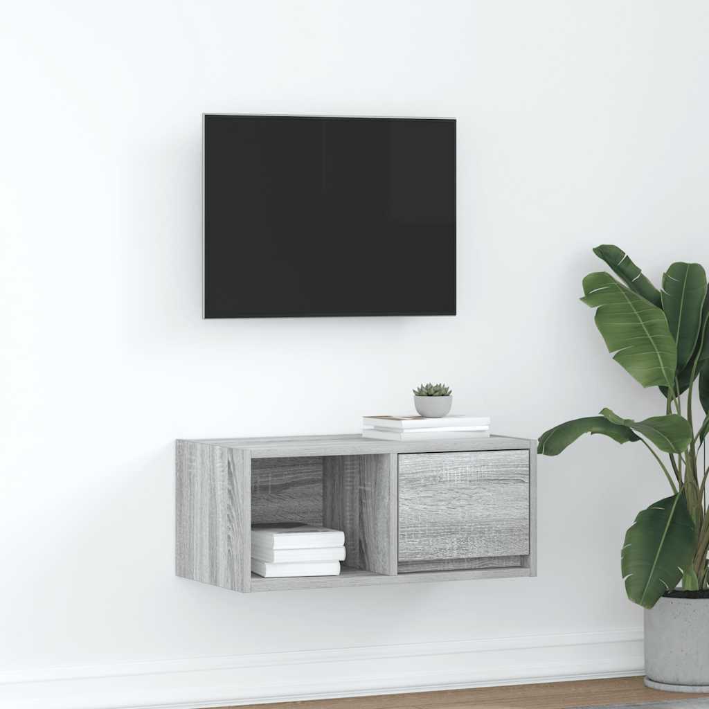Tv Skříňka 60X31X25,5 Cm Kompozitní Dřevo