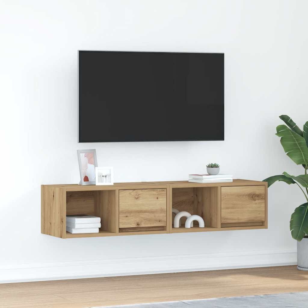 Tv Skříňka 60X31X25,5 Cm Kompozitní Dřevo