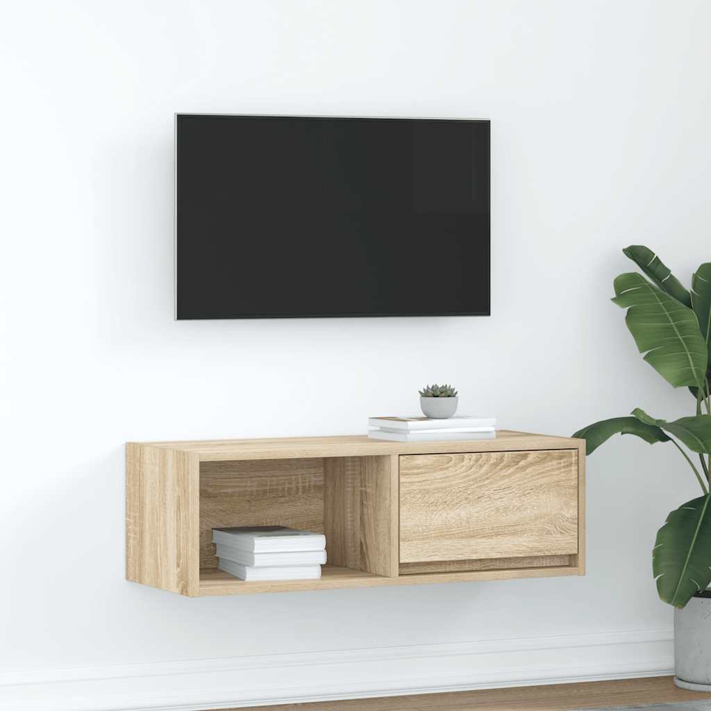 Tv Skříňka 60X31X25,5 Cm Kompozitní Dřevo