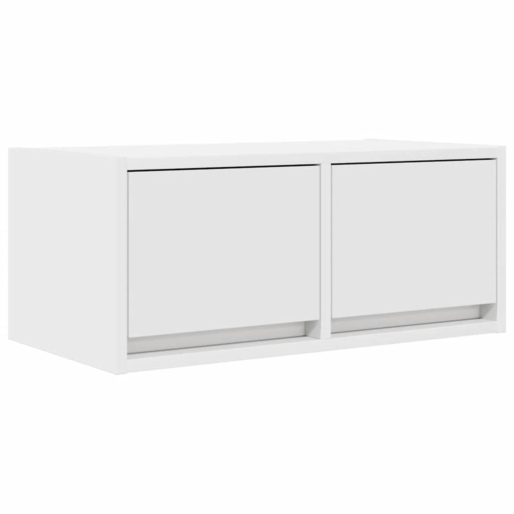 Tv Skříňka Bílá 60X31X25,5 Cm Kompozitní Dřevo