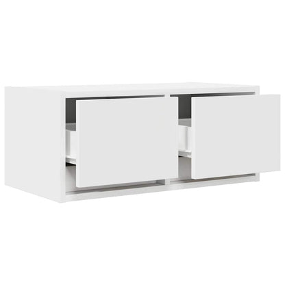Tv Skříňka Bílá 60X31X25,5 Cm Kompozitní Dřevo