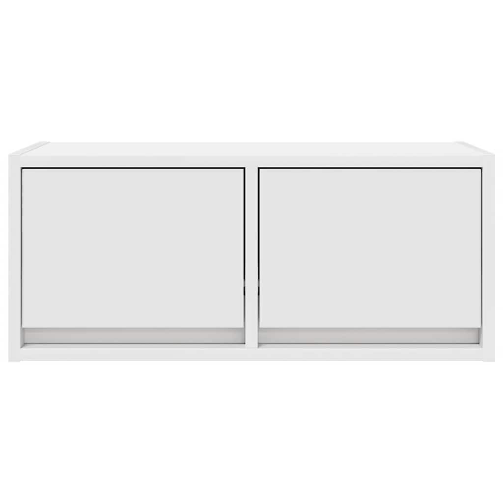 Tv Skříňka Bílá 60X31X25,5 Cm Kompozitní Dřevo