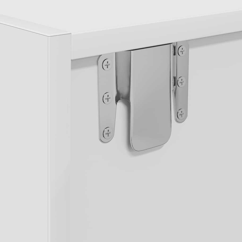 Tv Skříňka Bílá 60X31X25,5 Cm Kompozitní Dřevo