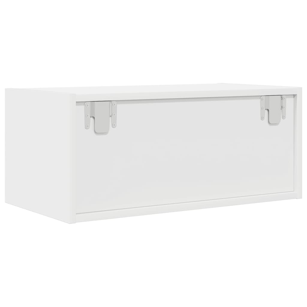Tv Skříňky 2 Ks Bílá 60X31X25,5 Cm Dřevěná Konstrukce