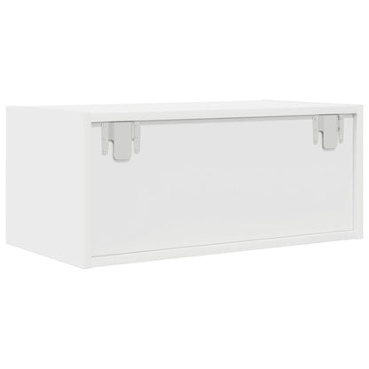 Tv Skříňky 2 Ks Bílá 60X31X25,5 Cm Dřevěná Konstrukce