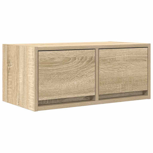 Tv Skříňka Dub Sonoma 60X31X25,5 Cm Kompozitní Dřevo