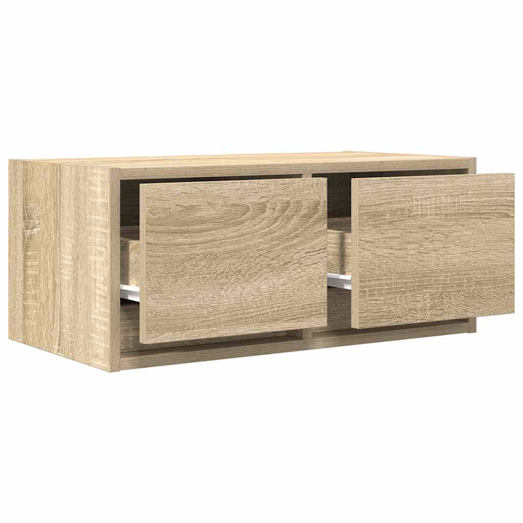 Tv Skříňka Dub Sonoma 60X31X25,5 Cm Kompozitní Dřevo