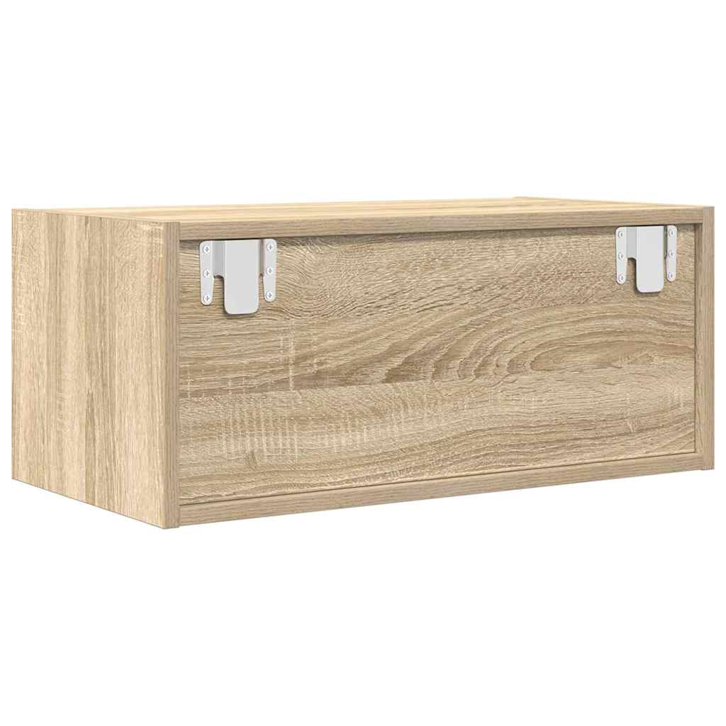 Tv Skříňka Dub Sonoma 60X31X25,5 Cm Kompozitní Dřevo