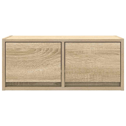 Tv Skříňky 2 Ks Dub Sonoma 60X31X25,5 Cm Dřevěné Konstrukce