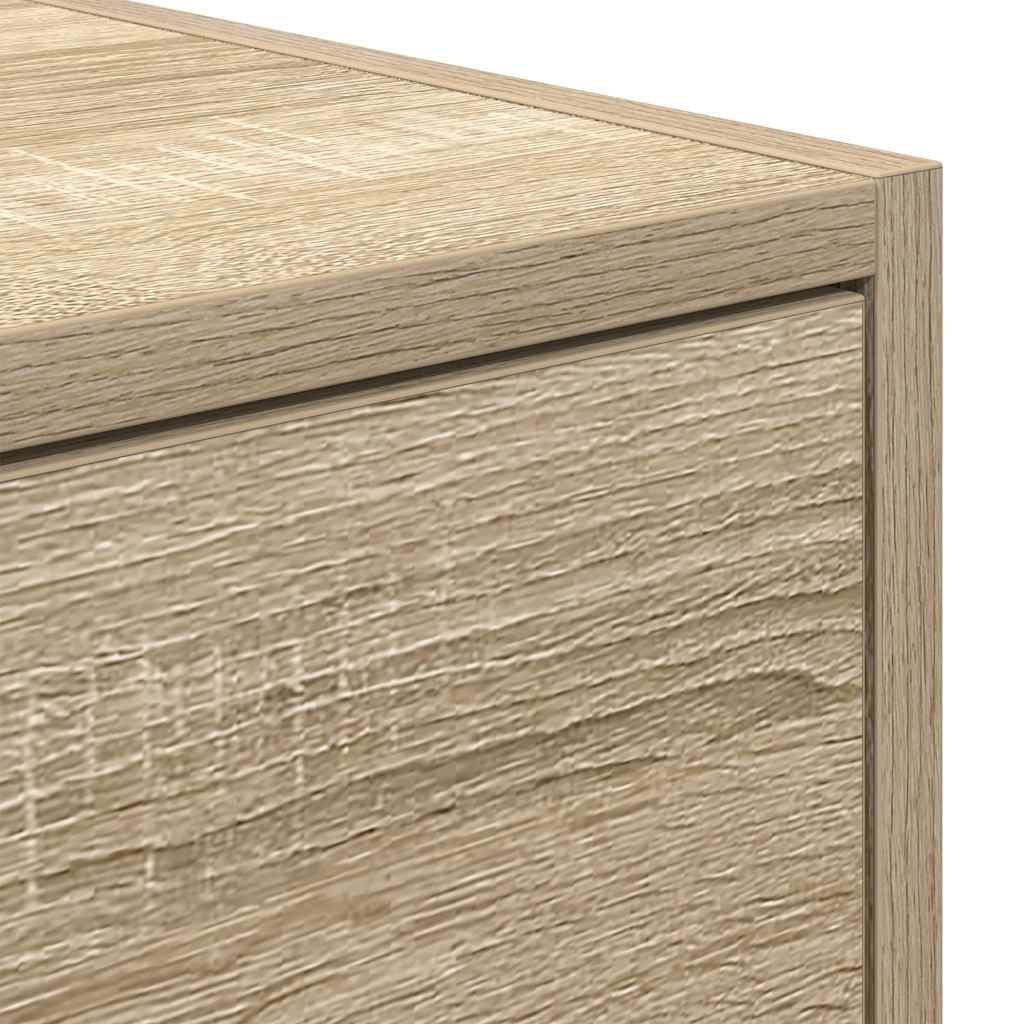 Tv Skříňky 2 Ks Dub Sonoma 60X31X25,5 Cm Dřevěné Konstrukce