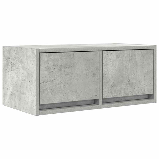 Tv Skříňka Betonově Šedá 60X31X25,5 Cm Kompozitní Dřevo