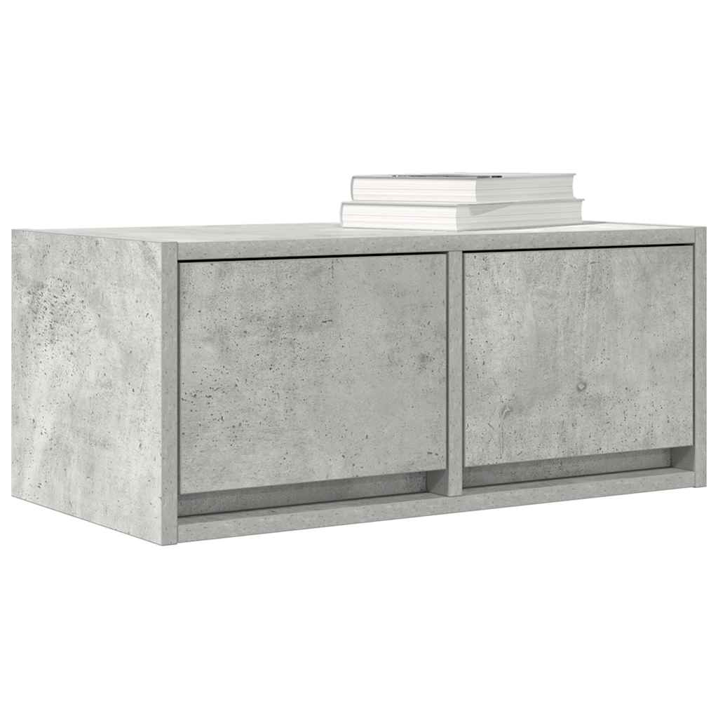 Tv Skříňka Betonově Šedá 60X31X25,5 Cm Kompozitní Dřevo