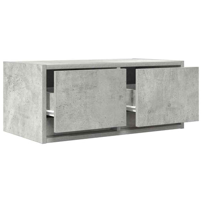 Tv Skříňka Betonově Šedá 60X31X25,5 Cm Kompozitní Dřevo