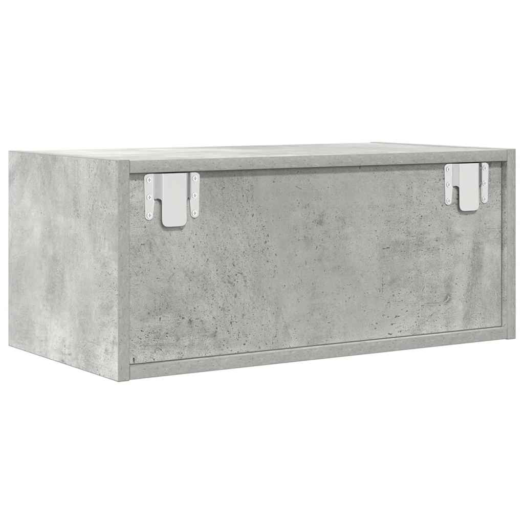 Tv Skříňka Betonově Šedá 60X31X25,5 Cm Kompozitní Dřevo