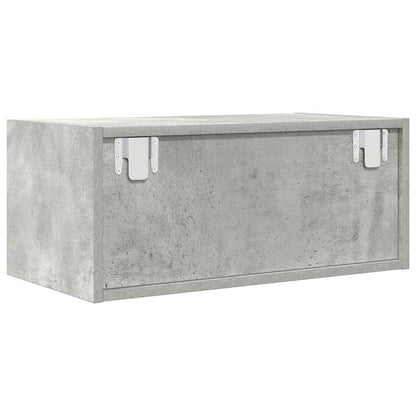 Tv Skříňka Betonově Šedá 60X31X25,5 Cm Kompozitní Dřevo