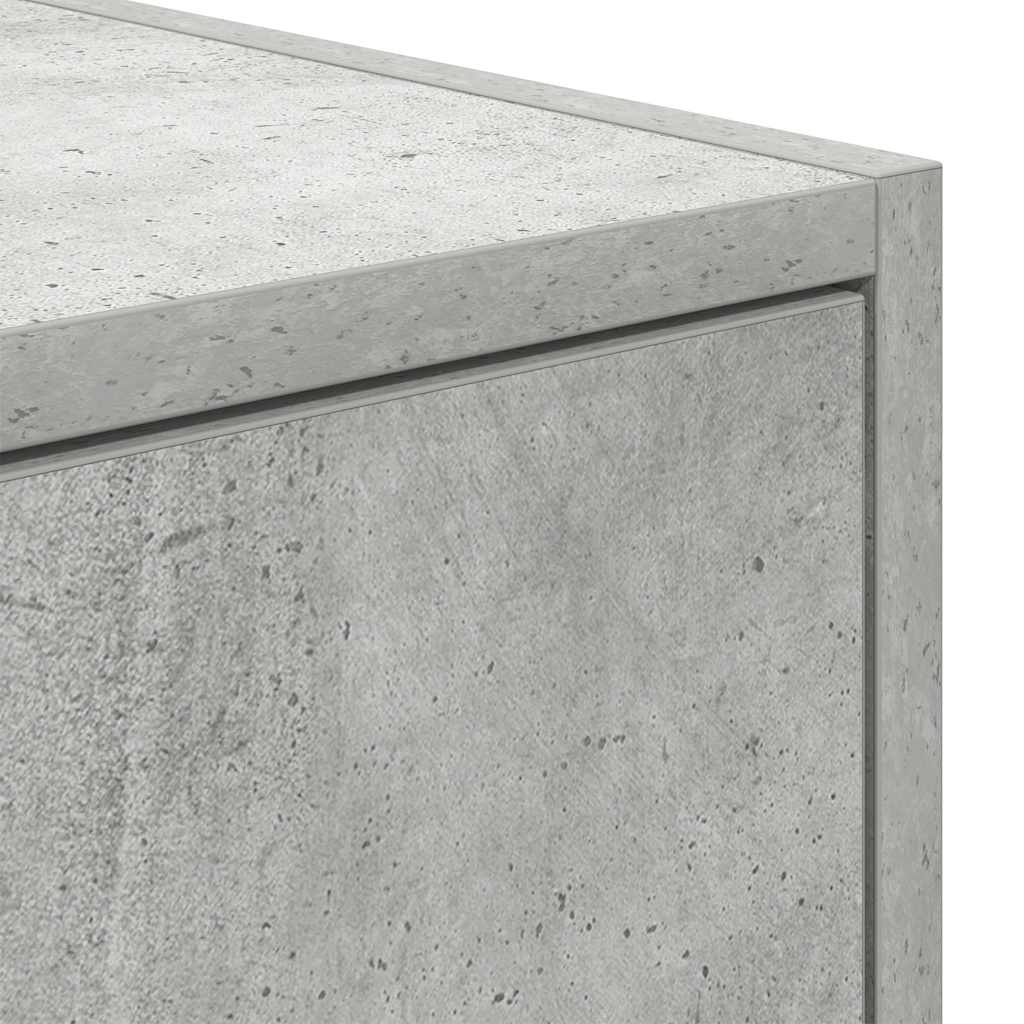 Tv Skříňka Betonově Šedá 60X31X25,5 Cm Kompozitní Dřevo