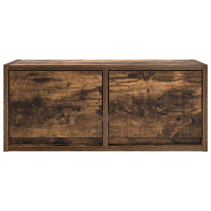 Tv Skříňka Kouřový Dub 60X31X25,5 Cm Kompozitní Dřevo