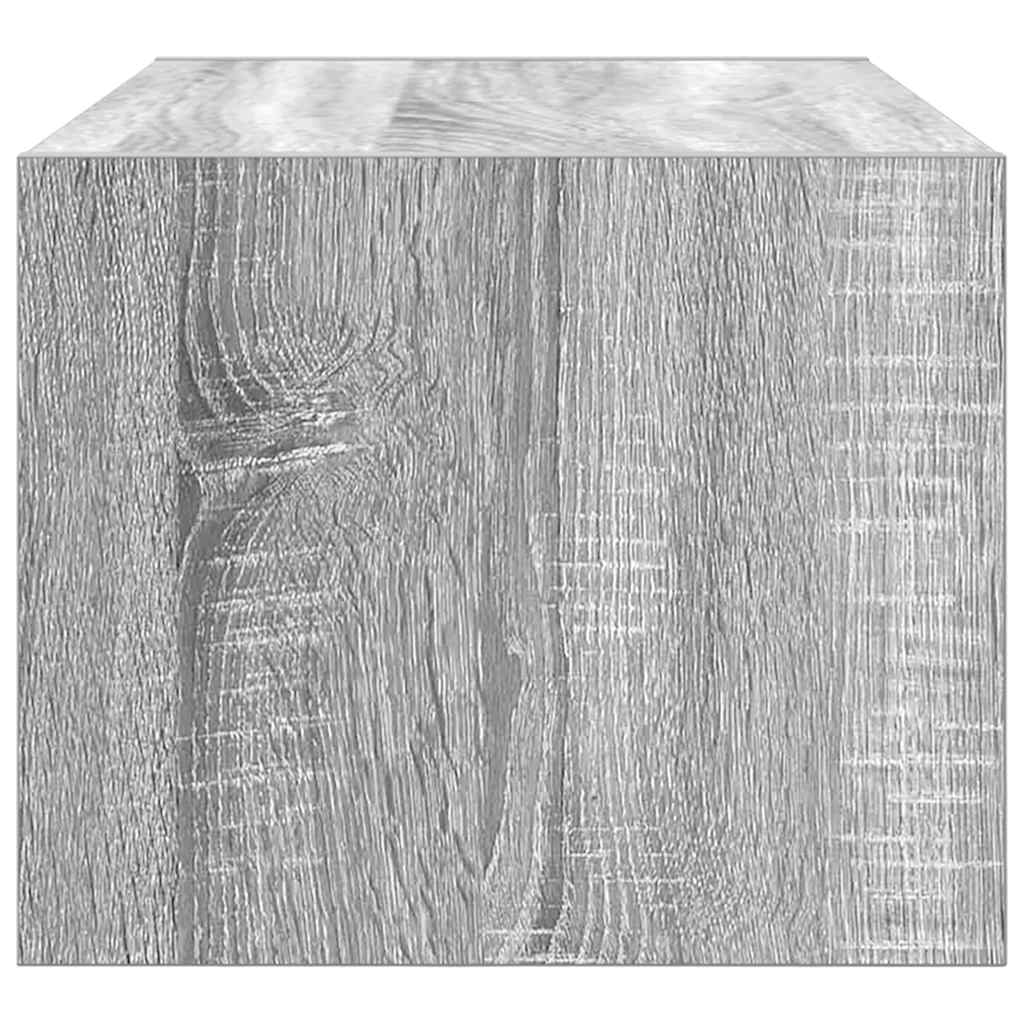 Tv Skříňka Šedá Sonoma 60X31X25,5 Cm Kompozitní Dřevo