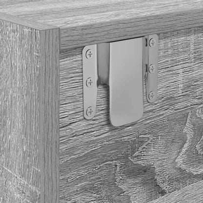 Tv Skříňka Šedá Sonoma 60X31X25,5 Cm Kompozitní Dřevo