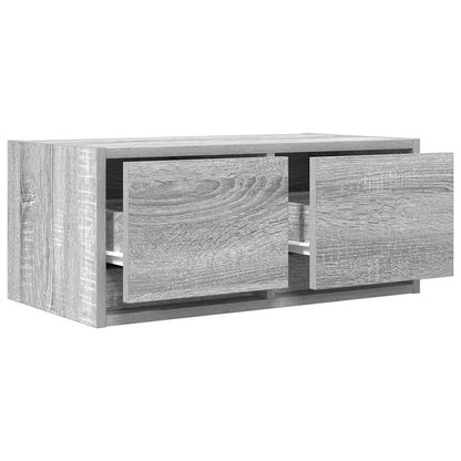 Tv Skříňka Šedá Sonoma 60X31X25,5 Cm Kompozitní Dřevo