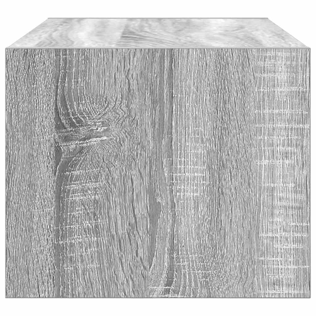 Tv Skříňka Šedá Sonoma 60X31X25,5 Cm Kompozitní Dřevo