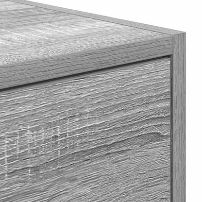 Tv Skříňka Šedá Sonoma 60X31X25,5 Cm Kompozitní Dřevo