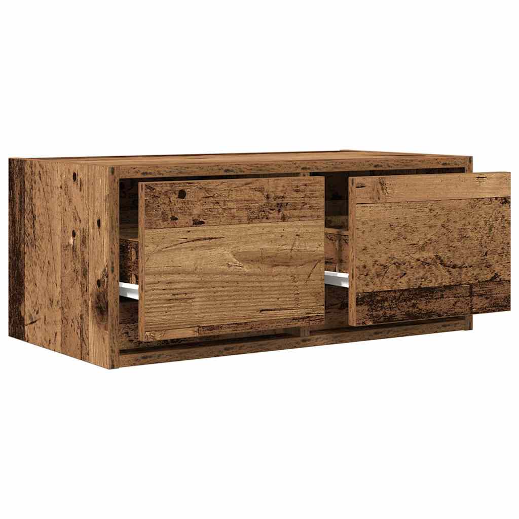 Tv Skříňka Starého Dřeva 60X31X25,5 Cm Kompozitní Dřevo