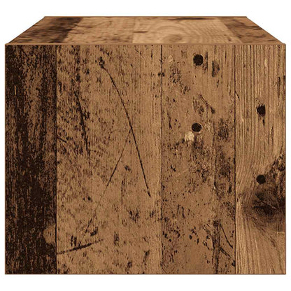 Tv Skříňka Starého Dřeva 60X31X25,5 Cm Kompozitní Dřevo
