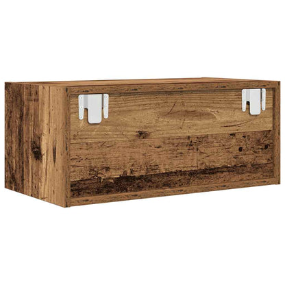 Tv Skříňka Starého Dřeva 60X31X25,5 Cm Kompozitní Dřevo