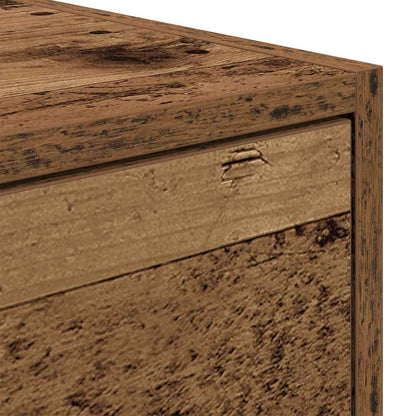 Tv Skříňky 2 Ks Staré Dřevo 60X31X25,5 Cm Dřevěné Konstrukce
