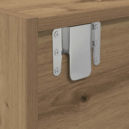 Tv Skříňky 2 Ks Dub Artisan 60X31X25,5 Cm Dřevěné Konstrukce