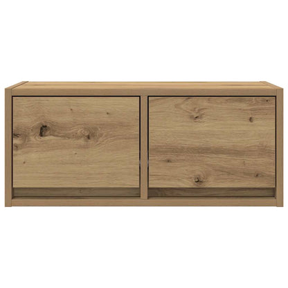 Tv Skříňky 2 Ks Dub Artisan 60X31X25,5 Cm Dřevěné Konstrukce
