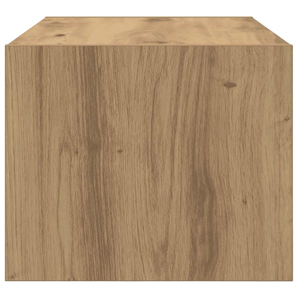 Tv Skříňky 2 Ks Dub Artisan 60X31X25,5 Cm Dřevěné Konstrukce