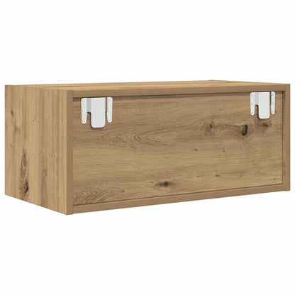 Tv Skříňky 2 Ks Dub Artisan 60X31X25,5 Cm Dřevěné Konstrukce