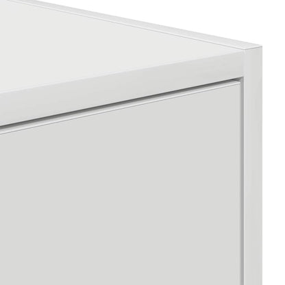 Tv Skříňky 2 Ks Bílá 80X31X25,5 Cm Dřevěná Konstrukce