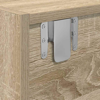 Tv Skříňky 2 Ks Dub Sonoma 80X31X25,5 Cm Dřevěné Konstrukce