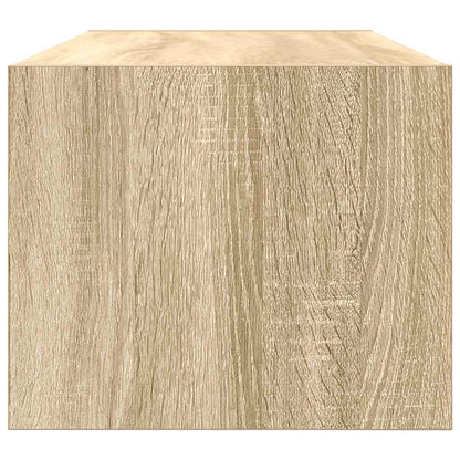 Tv Skříňky 2 Ks Dub Sonoma 80X31X25,5 Cm Dřevěné Konstrukce