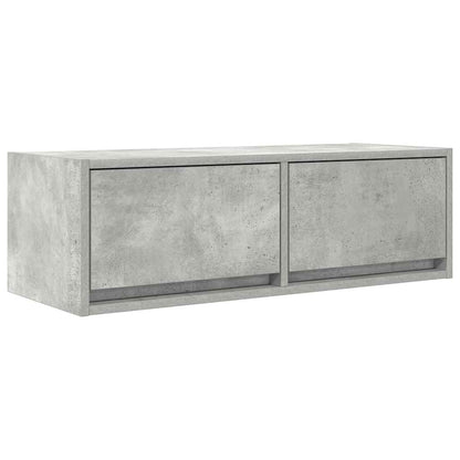 Tv Skříňka Betonově Šedá 80X31X25,5 Cm Kompozitní Dřevo
