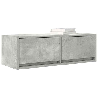 Tv Skříňka Betonově Šedá 80X31X25,5 Cm Kompozitní Dřevo