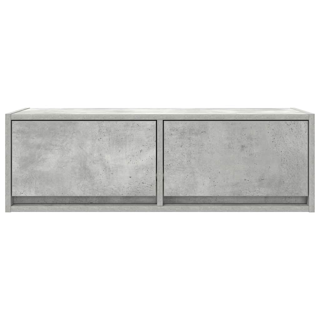 Tv Skříňka Betonově Šedá 80X31X25,5 Cm Kompozitní Dřevo